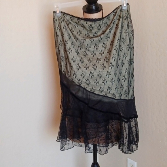 DOLLSKILL Delia's IN BLOOM SKIRT SET GREEN/BLACK - Picture 15 of 16